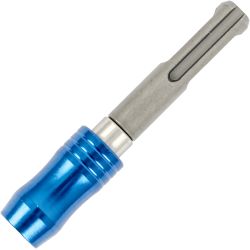 Magnetic Bit Holder 80mm Sds + Quick Change One Touch 1/4' Hex